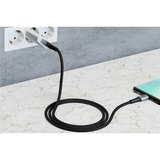goobay Cavo USB 2.0, connettore USB-A > connettore USB-C grigio/Argento