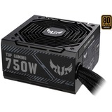 ASUS TUF-GAMING-750B alimentatore per computer 750 W 20+4 pin ATX ATX Nero, Alimentatore PC Nero, 750 W, 100 - 240 V, 20+4 pin ATX, Non modulare, PC, ATX