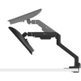 BenQ Ergo Arm BDH01, Base per monitor Nero, Morsetto/occhiello, 40 kg, 43,2 cm (17"), 88,9 cm (35"), 100 x 100 mm, Nero