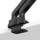 BenQ Ergo Arm BDH01, Base per monitor Nero, Morsetto/occhiello, 40 kg, 43,2 cm (17"), 88,9 cm (35"), 100 x 100 mm, Nero