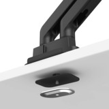 BenQ Ergo Arm BDH01, Base per monitor Nero, Morsetto/occhiello, 40 kg, 43,2 cm (17"), 88,9 cm (35"), 100 x 100 mm, Nero