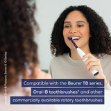 Beurer TB Testine di spazzola Clean Eco Green Planet, Testina blu scuro
