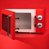 Cecotec ProClean 3010 Retro Red, Forno a microonde rosso
