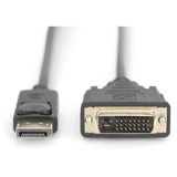 Digitus Cavo adattatore DisplayPort > DVI-D Nero