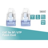 Digitus Cavo patch CAT 5e SF/UTP 1m grigio