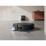 ECOVACS DEEBOT T80 OMNI Robot Aspirapolvere Lavapavimenti, 18.000 Pa, Spazzola OZMO ROLLER, ZeroTangle 3.0, Lavaggio Mocio con Acqua Calda a 40-75 °C, Asciugatura ad Aria Calda, Nero, Aspirazione robot Nero, 18.000 Pa, Spazzola OZMO ROLLER, ZeroTangle 3.0, Lavaggio Mocio con Acqua Calda a 40-75 °C, Asciugatura ad Aria Calda, Nero, Senza sacchetto, Nero, Rotondo, Sacchetto per la polvere, 65 dB, 3 L