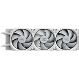 GIGABYTE GAMING 360 ICE Raffreddamento Liquido per CPU - 3x120 mm Ventole ARGB, Meccanismo di bloccaggio a scorrimento, DAISY-CHAIN, Compatibile con Intel LGA 1851 e AMD AM5, Raffreddamento ad acqua bianco, Meccanismo di bloccaggio a scorrimento, DAISY-CHAIN, Compatibile con Intel LGA 1851 e AMD AM5, Raffreddatore di liquidi tutto in uno, 12 cm, Bianco