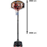 HUDORA Chicago Impianti per pallacanestro, Stand di pallacanestro arancione /Bianco, 15 kg