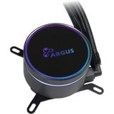 Inter-Tech Argus Iceman LC-120 RGB, Raffreddamento ad acqua Nero