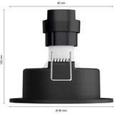 Philips Hue White Ambiance Milliskin faretti da incasso confezione da 3, Luce LED bianco