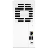 QNAP TS-233 server NAS e di archiviazione Tower ARM Cortex-A55 2 GB 0 TB QNAP QTS Bianco bianco, NAS, Tower, ARM, Cortex-A55, 2 GB, 0 TB