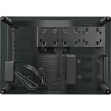 RAIJINTEK Paean Desktop Nero, Trasparente, Bench/Show Housing Nero, Desktop, PC, Nero, Trasparente, ATX, micro ATX, Mini-ITX, Alluminio, SPCC, Vetro temperato, 14 cm