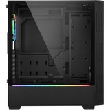 Sharkoon RGB LIT 100 Midi Tower Nero, Chassis Tower Nero, Midi Tower, PC, Nero, ATX, micro ATX, Mini-ITX, Blu, Verde, Rosso, Ventole, Frontale