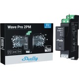 Shelly Qubino Wave Pro 2PM, Relè Nero