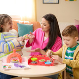 Spin Master Kinetic Sand, Set di Gioco Squish Pizza, con 452 g di Sabbia e 5 Attrezzi, Giocattoli per Bambini e Bambine, 5+ Anni, Gioco di sabbia Kinetic Sand , Set di Gioco Squish Pizza, con 452 g di Sabbia e 5 Attrezzi, Giocattoli per Bambini e Bambine, 5+ Anni, Kit di attività manuali per bambini, 5 anno/i, Multicolore, 9 pz