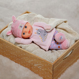 ZAPF Creation BABY born for babies Sweetie Pink 30cm, Bambola fucsia, Bambola bambina, Femmina, 300 mm, Multicolore