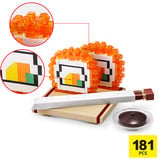 ZURU MAX Premium Sushi Bar, Giochi di costruzione MAX Premium Sushi Bar, Set da costruzione, 8 anno/i, Plastica, 183,81 g