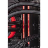 ALTERNATE Custom PC Series • iCUE Red Madness Gaming-PC, PC Gaming Nero/trasparente