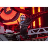 ALTERNATE Custom PC Series • iCUE Red Madness Gaming-PC, PC Gaming Nero/trasparente