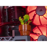 ALTERNATE Custom PC Series • iCUE Red Madness Gaming-PC, PC Gaming Nero/trasparente