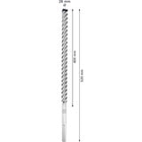 Bosch Expert Punta per martelli SDS Max-8X, Trapano Martello perforatore, Hammer drill bit, 2,6 cm, 520 mm, Cemento, Pietra, 40 cm