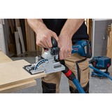 Bosch Fresatrice per lamelle a batteria GFF 18V-22 Professional Solo, 18 Volt, Strumento blu/Nero