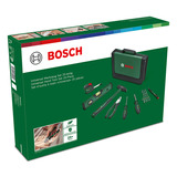 Bosch Set di utensili universali, 25 pezzi, Set di strumenti verde