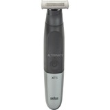 Braun XT5200 Nero, Argento Nichel-Metallo Idruro (NiMH), Rasoio per barba Nero/Argento, Nero, Argento, Rettangolo, 1 mm, 5 mm, Barba, Viso, Batteria