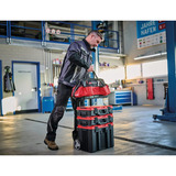 EINHELL Valigetta di sistema E-Case, Borsa Nero/Rosso