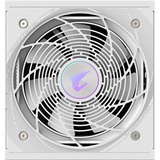 GIGABYTE AORUS ELITE P850W ICE Alimentatore - PCIe 5.0, 80 PLUS Platinum, Design completamente modulare, Ventola da 120 mm, Compatibile con ATX 3.0, Spina EU, Alimentatore PC bianco, 80 PLUS Platinum, Design completamente modulare, Ventola da 120 mm, Compatibile con ATX 3.0, Spina EU, 850 W, 100 - 240 V, 50/60 Hz, 12 A, Attivo, 125 W