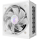 GIGABYTE AORUS ELITE P850W ICE Alimentatore - PCIe 5.0, 80 PLUS Platinum, Design completamente modulare, Ventola da 120 mm, Compatibile con ATX 3.0, Spina EU, Alimentatore PC bianco, 80 PLUS Platinum, Design completamente modulare, Ventola da 120 mm, Compatibile con ATX 3.0, Spina EU, 850 W, 100 - 240 V, 50/60 Hz, 12 A, Attivo, 125 W