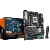 GIGABYTE B850 GAMING X WIFI6E Scheda Madre - CPU AMD Ryzen Serie 9000, VRM digitale 12+2+2 fasi, fino a 8200MHz DDR5 (OC), 1xPCIe 5.0 + 2xPCIe 4.0 M.2, LAN 2.5G, WIFI 6E, USB 3.2 Gen 2x2 Nero/grigio, VRM digitale 12+2+2 fasi, fino a 8200MHz DDR5 (OC), 1xPCIe 5.0 + 2xPCIe 4.0 M.2, LAN 2.5G, WIFI 6E, USB 3.2 Gen 2x2, AMD, Socket AM5, AMD Ryzen 7000 Series, AMD Ryzen 8000 Series, AMD Ryzen 9000 Series, Socket AM5, DDR5-SDRAM, 256 GB