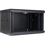 Inter-Tech SMA-6406 6U Da parete Nero, IT armadio Nero, Da parete, 6U, 30 kg, Lucchetti, 14,4 kg, Nero