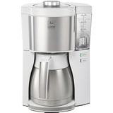 Melitta Look Therm Perfection 1025-15, Macchina fa filtro bianco/Argento