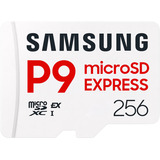 Samsung P9 Express 256 GB microSDXC, Scheda di memoria bianco