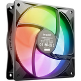 be quiet! Light Wings LX 120 mm PWM Reverse Black Case per computer Ventilatore 12 cm Nero 1 pz, Ventola Nero, Ventilatore, 12 cm, 1500 Giri/min, 83 m³/h, Nero
