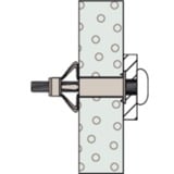 fischer Tassello metallico per cavità HM 6x65 S argento