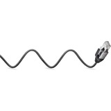 goobay Cavo adattatore Ethernet USB-A 3.2 Gen1 > RJ-45, Slim Nero/grigio