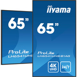 iiyama ProLite LH6541UHS-B1AG, Public Display nero lucido