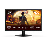 AOC G4 Q27G42XE Monitor PC 68,6 cm (27") 2560 x 1440 Pixel Quad HD Nero, Rosso, Monitor di gioco Nero (opaco), 68,6 cm (27"), 2560 x 1440 Pixel, Quad HD, 1 ms, Nero, Rosso