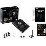 ASUS TUF GAMING B650-E WIFI AMD B650 Socket AM5 ATX, Scheda madre Nero/arancio brillante, AMD, Socket AM5, Socket AM5, DDR5-SDRAM, 192 GB, DIMM