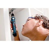 Bosch 0601390909 Senza chiave 1,2 kg Blu, Trapano avvitatore blu/Nero, Trapano ad angolo retto, Senza chiave, Blu, 1 cm, 1 cm, 1300 Giri/min