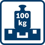Bosch L-Boxx 162, vuoto, Cassetta portautensili blu/Rosso