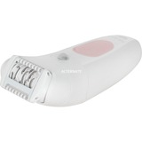 Braun Silk-épil 5 5-230, Epilatore Elettrico Donna, Per Una Epilazione Semplice, Bianco/Rosa bianco/Rosa, Epilatore Elettrico Donna, Per Una Epilazione Semplice, Bianco/Rosa, Rosa, Bianco, 28 pinzette, MicroGrip, 0,5 mm, Batteria, Batteria integrata