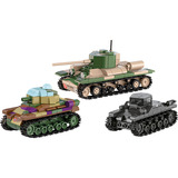 COBI Renault R35 - Valentine IX - Panzer I, Giochi di costruzione 