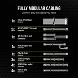 Corsair RM850e 80 Plus Gold Ricondizionato, Alimentatore PC Nero