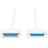 Digitus Cavo di prolunga per trasferimento dati seriale, D-Sub25 (spina) > D-Sub25 (presa) beige