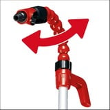 EINHELL GE-PP 5555 RB-A 550 W 5500 l/h, Pompe immersione e pressione rosso/Nero, 550 W, AC, 5500 l/h, Rosso