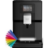 Krups EA8738 Automatica/Manuale Macchina per espresso 3 L, Macchina automatica Nero, Macchina per espresso, 3 L, Caffè macinato, Macinatore integrato, 1450 W, Nero
