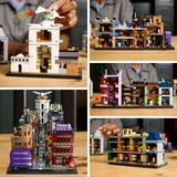 LEGO Harry Potter 76444 Negozi di Magia di Diagon Alley, Kit Modellismo per Adulti in Microscala con Edifici e 12 Personaggi, Giochi di costruzione Kit Modellismo per Adulti in Microscala con Edifici e 12 Personaggi, Set da costruzione, 18 anno/i, Plastica, 2750 pz, 2,88 kg